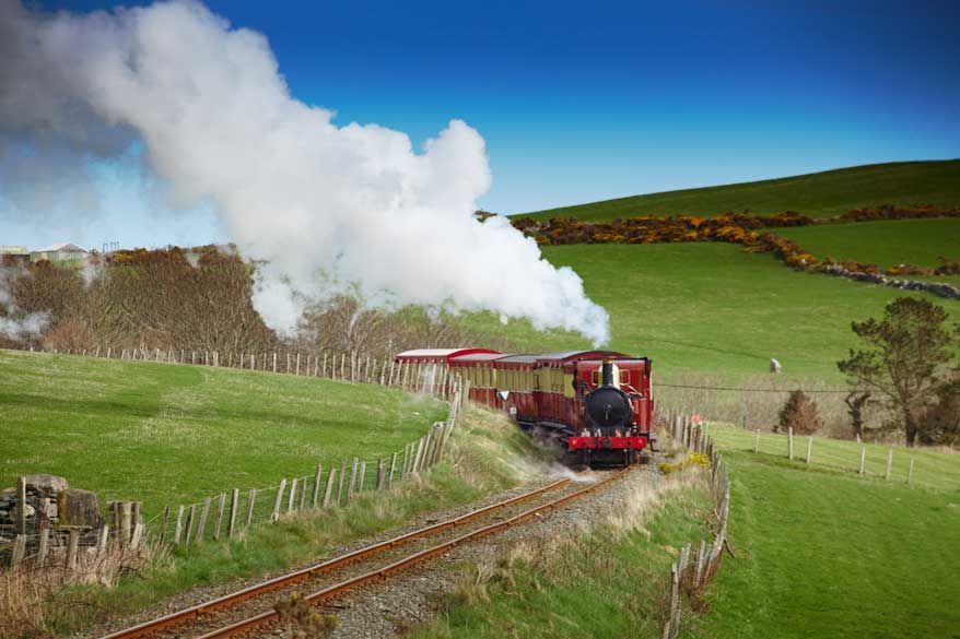 Steam Train Isle of Man