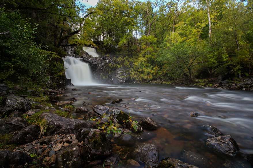 Wasserfall bei Fort William Schottland Rob Roy