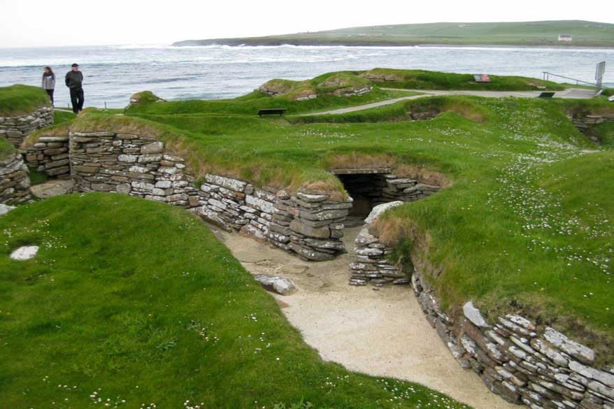 Skara Brae Orkney islands Schottland