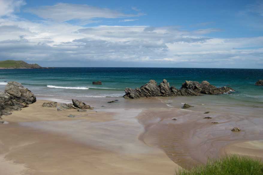 Durness Schottland Sango Sands