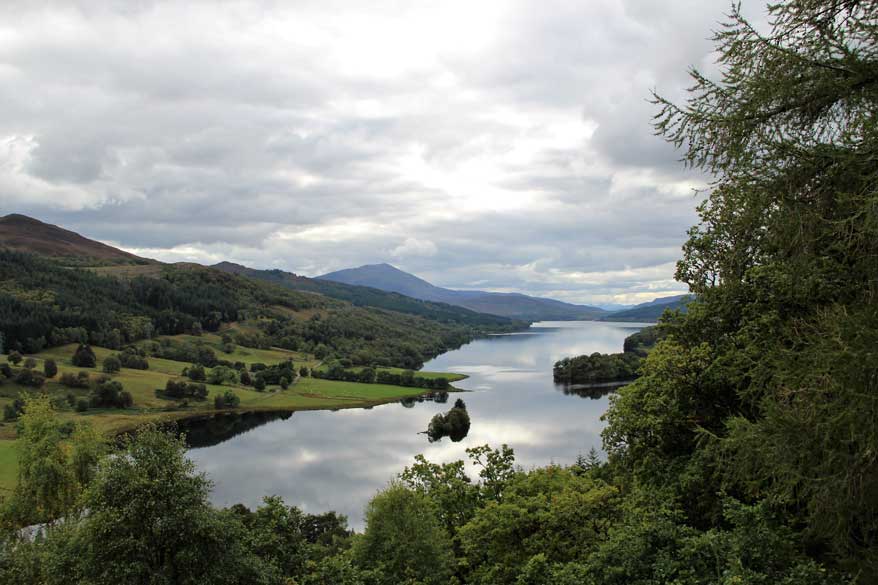 Queens View Pitlochry Schottland