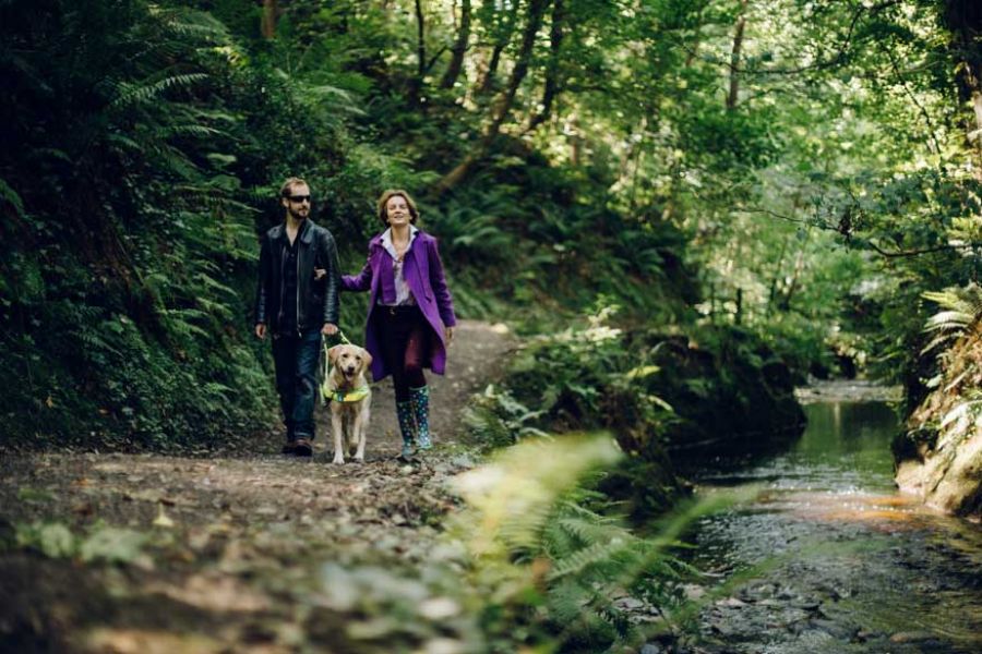 Wandern auf der Isle of Man mit Hund